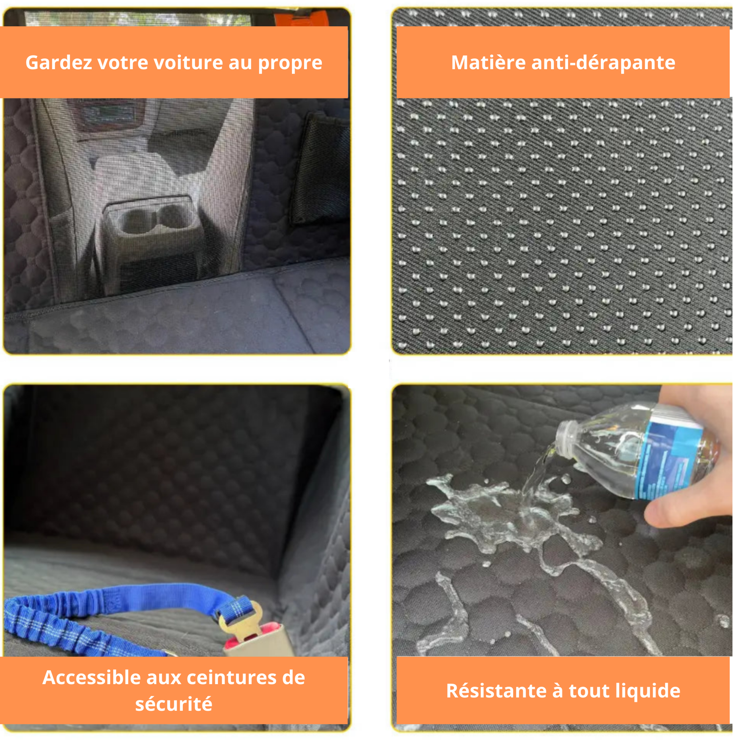 Luxory ™ - Couverture de Siège-auto Pour Animaux