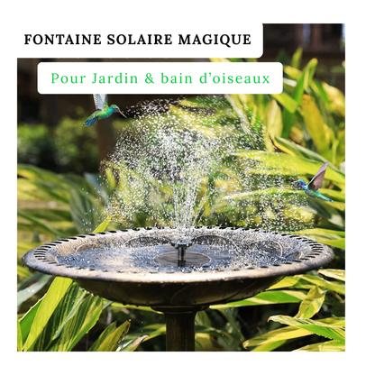 MyLuxory ™ - Fontaine Solaire Magique